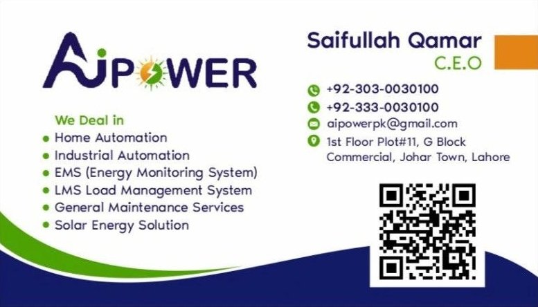AI Power business card